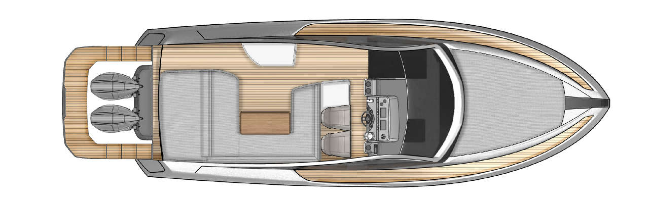 Fairline F//Line 33 layout 9