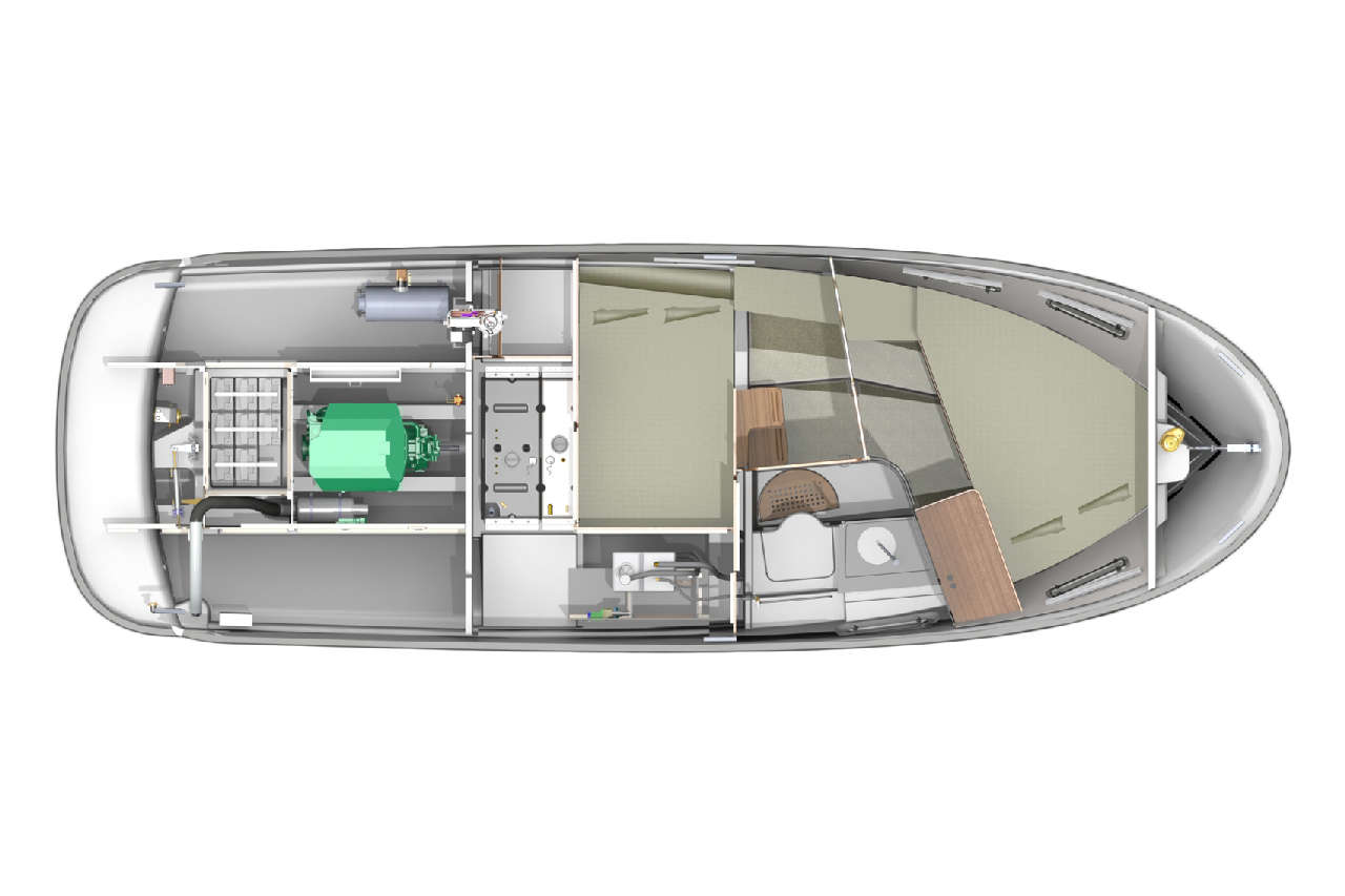 Nimbus 305 Drophead layout 3